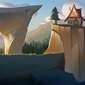 Mi Proyecto del curso: Concept Art: introducción al diseño de escenarios. Concept Art project by sothoth_ - 09.05.2018