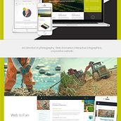 Manuelita Web site. Web Design, 2D Animation, Photograph, Infographics, and UX / UI project by Dario Mendez - 07.04.2017