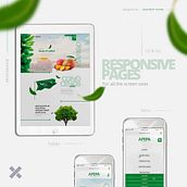 APEPA - Re Diseño de Web / Tablet - Frutos Orgánicos. Een project van Programmeren, Webdevelopment, Ontwerp y UX / UI van Gustavo Yucra - 06.09.2018