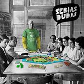 Serias Dudas podcast. Character Design, Design, and Digital Illustration project by Sergio Pérez - 09.07.2018