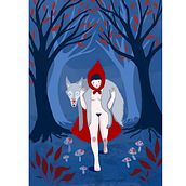 Mi versión de Caperucita. Un progetto di Illustrazione tradizionale di Raquel Gordillo - 07.09.2018