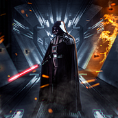 La venganza de los Sith: Retoque fotográfico y efectos visuales con Photoshop. Film, Creativit, Photograph, Photo Retouching, and VFX project by Carlos Guerra Sánchez - 09.08.2018