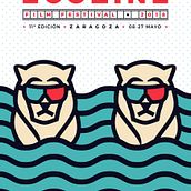 Propuesta Ecozine filim festival Zaragoza 2018. Un proyecto de Diseño de carteles, Diseño gráfico, Ilustración tradicional y Publicidad de Iñaki Ray - 09.02.2018