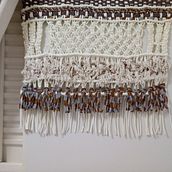 Mi Proyecto del curso: Introducción al macramé: creación de un tapiz decorativo. Arts, and Crafts project by Sumara - 09.10.2018