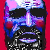 Entroido. Drawing, and Digital Illustration project by Antón Miranda Méndez - 01.25.2016