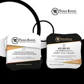 Diseño tarjetas de visita - Web. Un proyecto de Diseño gráfico y Diseño Web de Estefanía Martínez Serrano - 10.09.2018