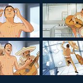 Story board. Sketching, Traditional illustration, Stor, and board project by Manuel Romero Sáenz - 09.10.2018