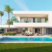 Villa Los Olivos . Arsitektur, Arsitektur Interior, Infografis, Dan Arsitektur Lanskap proyek oleh Zeta Infografía - 09.11.2018