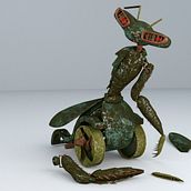 Mantis Vehicle Design. Un proyecto de 3D, Diseño de personajes 3D y Modelado 3D de Enrique Yagüe - 11.09.2018