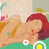 Sleep. Un proyecto de Dibujo, Dibujo a lápiz, Dibujo artístico, Diseño, Diseño de moda, Diseño editorial, Diseño gráfico e Ilustración tradicional de Carolina Veciana - 11.09.2018