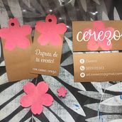 Mi Proyecto del curso: Identidad visual handmade "Cerezo". Graphic Design project by Mercedes Areli Jeronimo Martinez - 09.13.2018