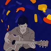 Mural Sunny Go Music. Un proyecto de Pintura de Martin Corella - 12.09.2018