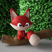 Mi Proyecto del curso: Diseño de personajes en Cinema 4D: del boceto a la impresión 3D. Projekt z dziedziny 3D, Kreat, wność,  Manager art, st, czn, Design, Projektowanie zabawek, Projektowanie postaci, Projektowanie postaci 3D i  Modelowanie 3D użytkownika Michelle De Alva - 14.09.2018