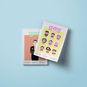 Revista gag.. Editorial Design, Graphic Design, and Traditional illustration project by Sergio Talavera García - 07.18.2018