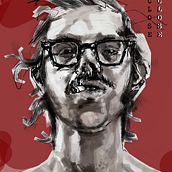 retrato de un autorretrato de chuck close. Un projet de Dessin de portrait, Design  , et Peinture de elseara - 02.12.2018