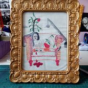 Técnicas de bordado: Sueño con dormir. Embroider project by Sol Charlotte - 09.19.2018