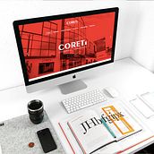 Website - Coreti Etiquetas. Un projet de Webdesign de Adrián Varela - 11.08.2017