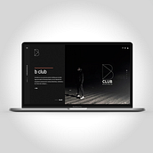 Website - Bclub. Un projet de Webdesign de Adrián Varela - 20.05.2018