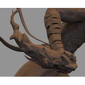 Iron Fist. Een project van 3D, Ontwerp van personages, 3D-karakterontwerp, Beeldhouwwerk,  3D-modellering, Stripboek y  Creativiteit van Aarón Ramos Pardal - 12.09.2018