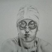 Mi Proyecto del curso: Retrato realista con lápiz de grafito. Fine Arts, and Pencil Drawing project by Natalia lopez de munain - 09.21.2018