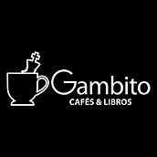 Gambito. Cafes & Libros. Br, ing, Identit, Logo Design, and Graphic Design project by Pablo Chocobar Piris - 09.22.2018