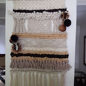 Mi Proyecto del curso: Introducción al macramé: creación de un tapiz decorativo "PASIÓN GUAJIRA". Arts, Crafts & Interior Design project by Lisbeth Ariza - 09.23.2018