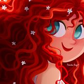 In Color. Character Design, Traditional illustration, and Digital Illustration project by claudiaraya - 09.24.2018