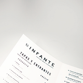 El infante. Brand identity.. Un projet de Br, ing et identité, Direction artistique , et Design  de David Gaspar Gaspar - 03.10.2018