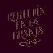 Rebelión en la Granja - George Orwell. Un proyecto de Dibujo a lápiz, Lettering y Tipografía de Jorge Eduardo Cuesta Aranda - 26.09.2018