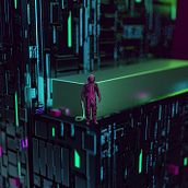 Displacement y Ciencia Ficción . % Jorge Reynoso tarafından hazırlanan 3D, Ve Sanat Yönetmenliği projesi - 12.15.2017