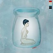 Psicología del Color: Reacción Negativa. Digital Illustration project by Liz Ortiz de Montellano - 03.30.2020