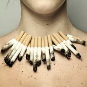 Campaña contra el tabaco. Poster Design project by Paula Espina - 10.01.2018