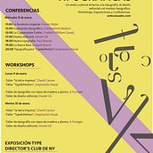 Cartel Tipográfico . Poster Design project by Paula Espina - 10.01.2018