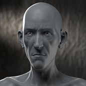 Skinny man 10% cartoon by Dr. Stendhal. 3D, e Modelagem 3D projeto de dr_stendhal - 17.05.2018