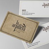 Peluquería La Arpillera. Un proyecto de Br, ing e Identidad, Diseño de logotipos y Diseño gráfico de Javier López Raso - 05.05.2018