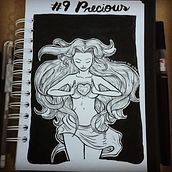 INKTOBER 2018. Sketching, Comic, Drawing, Artistic Drawing, and Traditional illustration project by Gabriela Veizaga - 10.10.2018