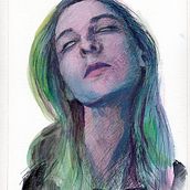 Anenome. Un progetto di Belle arti, Disegno di ritratti e Illustrazione tradizionale di Hitalo Guzman - 10.10.2018