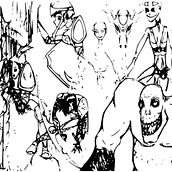 Dibujos. Een project van Stripboek y Ontwerp van personages van Ercuni Arcadia - 11.10.2015