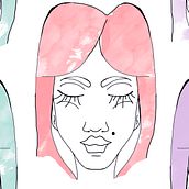 Cabecitas locas. Design, Product Design, and Digital Illustration project by carmela Alfonso - 10.11.2018