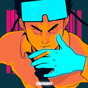 Chichabot Cómic - Ilustraciones que serán incluidas en la novela gráfica.. Animation, Comic, Character Design, Editorial Design, Graphic Design, and Vector Illustration project by Chichabot - 10.12.2018