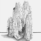 familia fantasma. Pencil Drawing project by Natalia lopez de munain - 10.12.2018