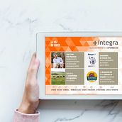 Revista digital comunicación. Art Direction, Design, Graphic Design, Digital Marketing, Multimedia, and Editorial Design project by magui almarza - 10.16.2018
