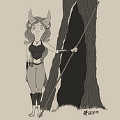 Inktober2018. Traditional illustration, and Digital Illustration project by Estefania Nia - 10.01.2018