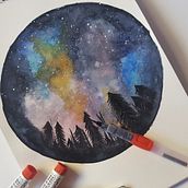 Mi Proyecto del curso: Técnicas modernas de Acuarela. Un progetto di Pittura ad acquerello di allie - 16.10.2018