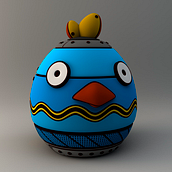 Mi Proyecto del curso: Introducción a la creación de personajes y modelado 3D con Maya. Un proyecto de 3D, Animación 3D, Diseño de personajes 3D y Modelado 3D de Ignacio Varas Quinteros - 16.10.2018