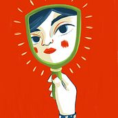ESPEJITO, ESPEJITO. Un proyecto de Bellas Artes, Creatividad, Dibujo, Dirección de arte, Diseño editorial, Ilustración tradicional, Ilustración digital y Pintura de Irene Bofill García - 17.10.2018