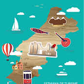 PORTUGAL. Poster Design project by Elena Gabriela - 10.19.2018
