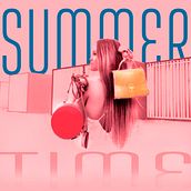 Summer Time Design. Creativit, Fashion Design, Graphic Design, Digital Illustration, T, and pograph project by Anadia Mil - 10.19.2018