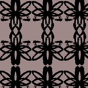 inverted flowers. Printing project by Sandra Gómez - 10.18.2018