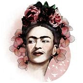 Mi Proyecto del curso: Retrato ilustrado con Photoshop | Frida Kahlo. Digital Illustration project by Carola Marin - 10.20.2018